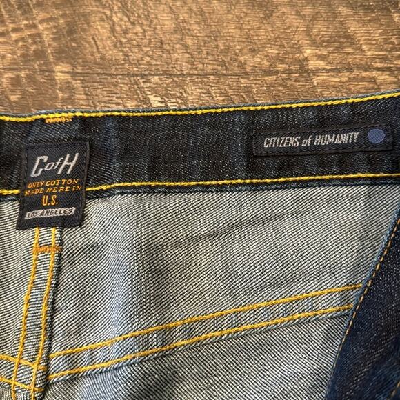 Citizens of Humanity Men's Sid Straight Jean Dark Wash Size 32 - Picture 7 of 10